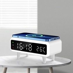 호환되는 Qi 무선 충전기 시계 5mm 충전 거리 전화