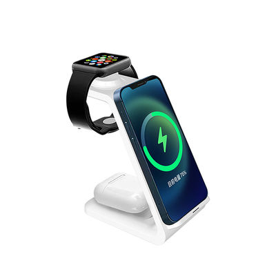 접이식 빠른 ABS 퀴 전용 무선 충전기 15W Airpods