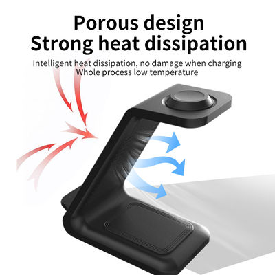 접이식 빠른 ABS 퀴 전용 무선 충전기 15W Airpods