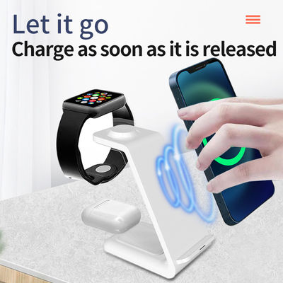 접이식 빠른 ABS 퀴 전용 무선 충전기 15W Airpods