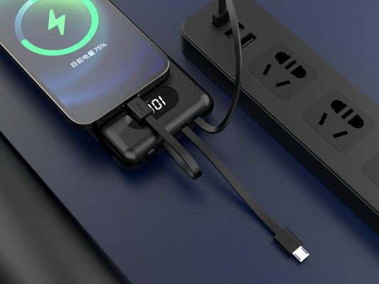 울트라 컴팩트 무선 백업 전화 충전기 10000mAh FCC 인증