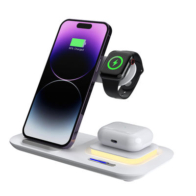 LED Qi 무선 충전기 도크