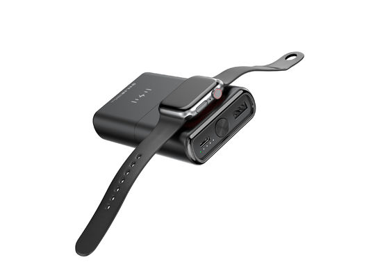 흰색 ABS 백업 파워 뱅크, 애플 워치 배터리 팩 63mm 너비