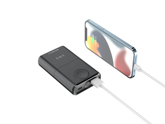 흰색 ABS 백업 파워 뱅크, 애플 워치 배터리 팩 63mm 너비