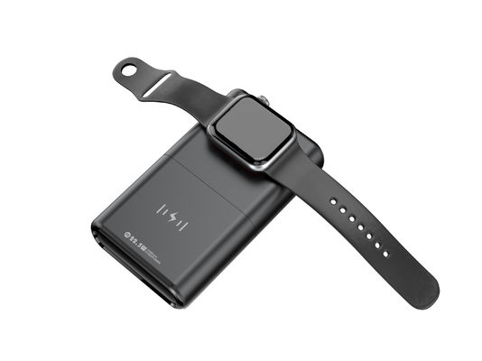 흰색 ABS 백업 파워 뱅크, 애플 워치 배터리 팩 63mm 너비
