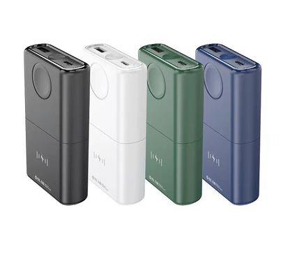 흰색 ABS 백업 파워 뱅크, 애플 워치 배터리 팩 63mm 너비